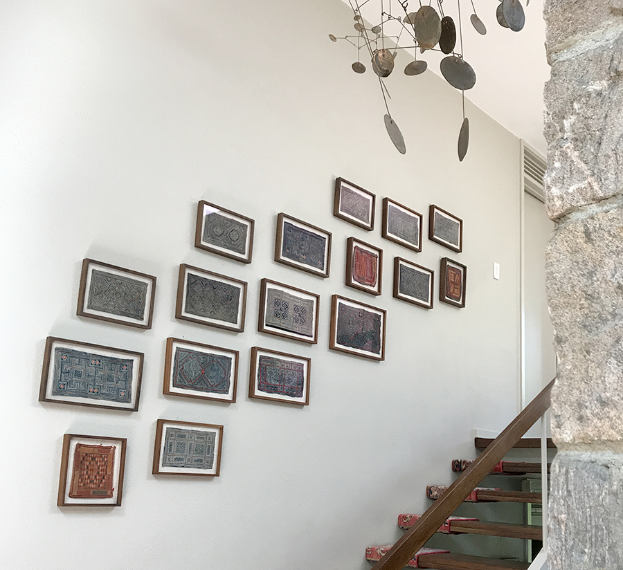 Art install stairway